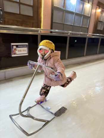 겨울엔 역시 빙판 놀이